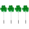 Wholesale 💯 Northlight 4ct Green St Patrick's Day Shamrock Pathway Marker Lawn Stakes Clear Lights ⭐ -Outlet Northlight Store Belk 1040