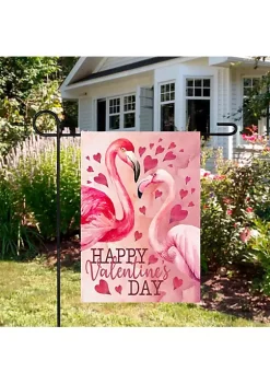 Deals 🔥 Northlight Happy Valentine's Day Flamingo Outdoor Garden Flag 12.5" x 18" 🔥 8 Deals 🔥 Northlight Happy Valentine's Day Flamingo Outdoor Garden Flag 12.5" x 18" 🔥 -Outlet Northlight Store Belk 1057