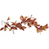 Flash Sale ⭐ Northlight 5' x 8" Berries with Orange and Red Leaves Artificial Fall Harvest Garland Unlit 😀