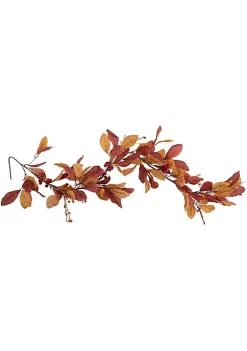 Flash Sale ⭐ Northlight 5' x 8" Berries with Orange and Red Leaves Artificial Fall Harvest Garland Unlit 😀 -Outlet Northlight Store Belk 1061