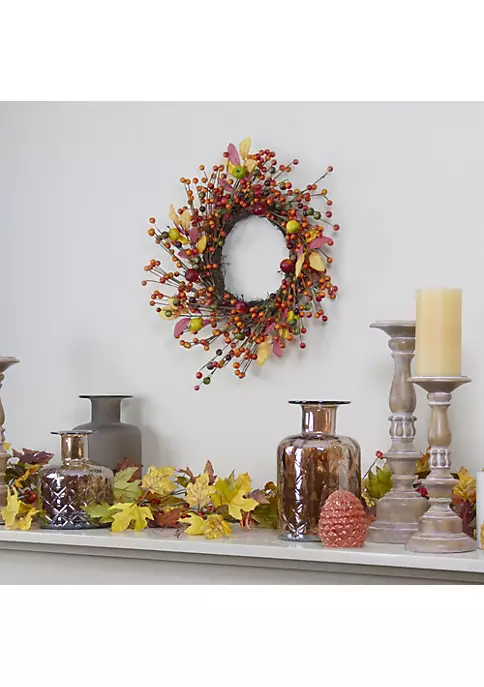 Best reviews of ๐ Northlight Berries and Apples Foliage Twig Artificial ๐ช Thanksgiving Wreath - 18-Inch Unlit ๐ฅฐ 4 Best reviews of ๐ Northlight Berries and Apples Foliage Twig Artificial ๐ช Thanksgiving Wreath - 18-Inch Unlit ๐ฅฐ - Image 2