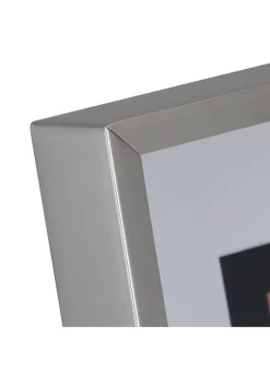 Hot Sale 🧨 Northlight 10" Modern Look Rectangular 5" x 7" Photo Picture Frame - Silver and Clear ❤️ -Outlet Northlight Store Belk 113