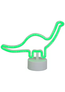 Cheapest 🔥 Northlight 11" Green Dinosaur LED Neon Style Table Sign 🥰