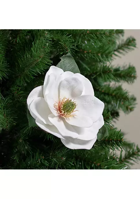 Wholesale 🥰 Northlight 31" White and Green Artificial Magnolia 🎅 Christmas Stem Decor 🎁 5 Wholesale 🥰 Northlight 31" White and Green Artificial Magnolia 🎅 Christmas Stem Decor 🎁 - Image 3