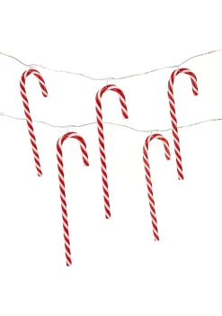Best Pirce 😍 Northlight 10-Count LED 🍬 Candy Cane Micro Fairy 🎅 Christmas Light Set 4.5ft Clear Wire 😉