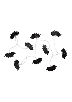 Deals ⭐ Northlight 10-Count Warm White LED 🦇 Halloween Bat Fairy Lights 4.25ft Copper Wire ✔️ -Outlet Northlight Store Belk 1212