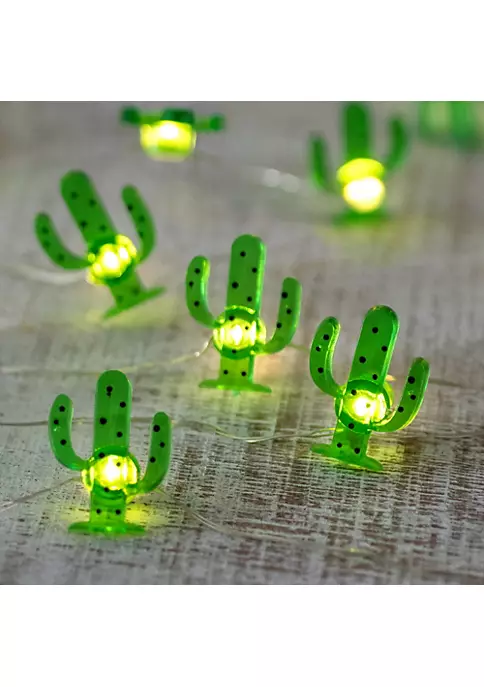 Best Sale ๐ Northlight 10-Count LED Green Cactus Fairy Lights - Warm White ๐ 4 Best Sale ๐ Northlight 10-Count LED Green Cactus Fairy Lights - Warm White ๐ - Image 2