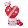 Discount ⌛ Northlight 5' Inflatable Lighted Valentine's Day Rotating Heart Outdoor Decoration 🛒