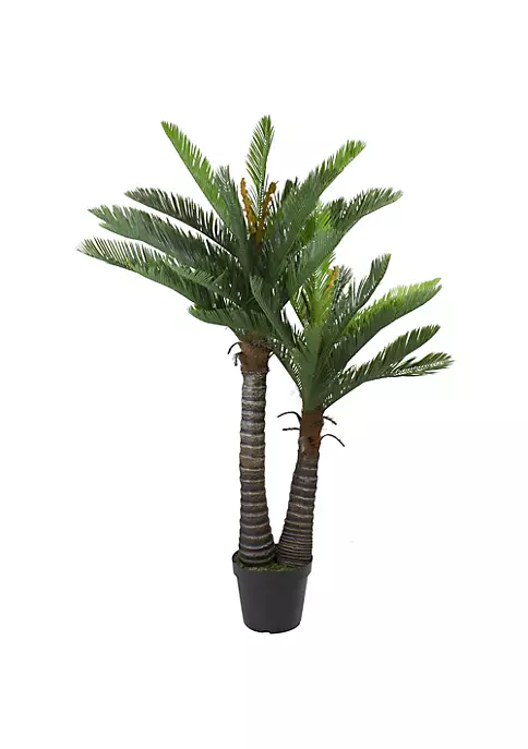 Promo ๐ Northlight 5' Potted Two Tone Green Cycas Artificial Floor Plant ๐ 7 Promo ๐ Northlight 5' Potted Two Tone Green Cycas Artificial Floor Plant ๐ - Image 5