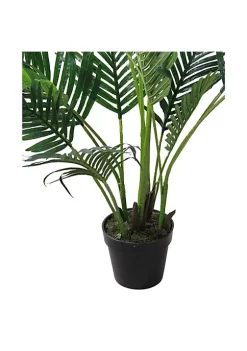 Hot Sale 👏 Northlight 5.25' Potted Artificial Green Areca Palm Tree 🛒 -Outlet Northlight Store Belk 1280