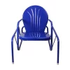 Hot Sale 😍 Northlight Outdoor Retro Metal Tulip Glider Patio Chair Blue 👍 -Outlet Northlight Store Belk 1294