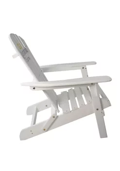 Top 10 🔔 Northlight 36" White Corona Classic Folding Wooden Adirondack Chair 👍 -Outlet Northlight Store Belk 1302