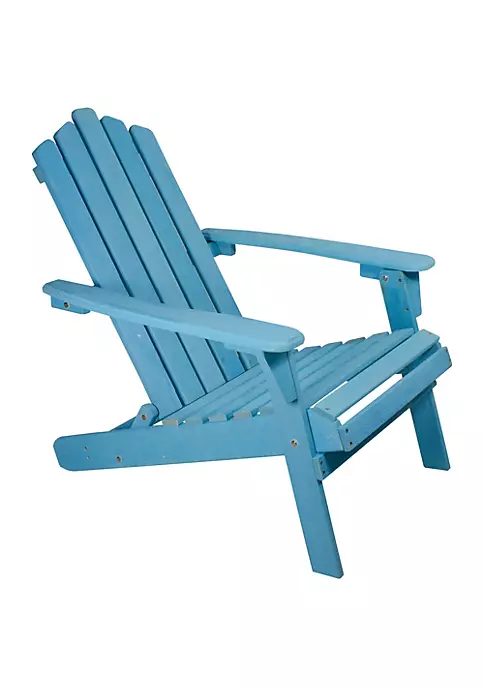 Wholesale โญ Northlight 36" Blue Classic Folding Wooden Adirondack Chair ๐ฏ 3 Wholesale โญ Northlight 36" Blue Classic Folding Wooden Adirondack Chair ๐ฏ