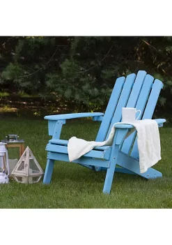Wholesale โญ Northlight 36" Blue Classic Folding Wooden Adirondack Chair ๐ฏ 8 Wholesale โญ Northlight 36" Blue Classic Folding Wooden Adirondack Chair ๐ฏ -Outlet Northlight Store Belk 1310