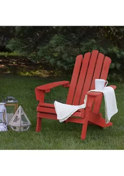 Best reviews of ⌛ Northlight 36" Red Classic Folding Wooden Adirondack Chair ⭐ -Outlet Northlight Store Belk 1315