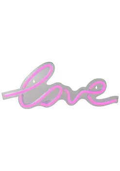 Wholesale 😍 Northlight 18" Pink LED Lighted 'Love' Neon Style Valentine's Day Wall Sign ✨ -Outlet Northlight Store Belk 1332