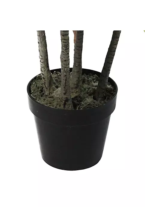 Budget ❤️ Northlight 55" Green and Red Potted Two Tone Dracaena Artificial Plant 🎉 5 Budget ❤️ Northlight 55" Green and Red Potted Two Tone Dracaena Artificial Plant 🎉 - Image 3