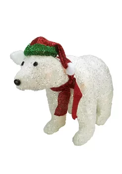 Top 10 😀 Northlight 23" Pre-Lit White Glittered Polar Bear Outdoor 🎄 Christmas Decor ✨ -Outlet Northlight Store Belk 1377