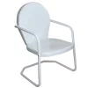 Hot Sale 🛒 Northlight 34-Inch Outdoor Retro Tulip Armchair White ✨ -Outlet Northlight Store Belk 1381