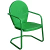 Best deal 🎉 Northlight 34-Inch Outdoor Retro Tulip Armchair Green 🥰 -Outlet Northlight Store Belk 1386