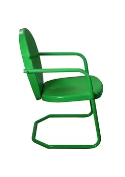 Best deal 🎉 Northlight 34-Inch Outdoor Retro Tulip Armchair Green 🥰 -Outlet Northlight Store Belk 1389