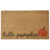 Cheapest 🔔 Northlight Natural Coir "Hello Pumpkin" Fall Harvest Doormat 18" x 30" 🛒
