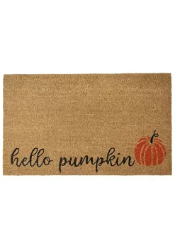 Cheapest 🔔 Northlight Natural Coir "Hello Pumpkin" Fall Harvest Doormat 18" x 30" 🛒