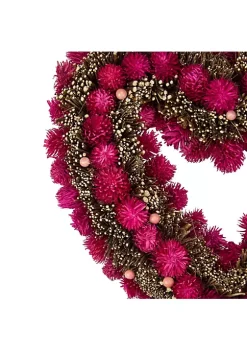 Coupon 🛒 Northlight Pink Botanicals and Twigs Artificial Valentine's Day Heart Wreath 13-Inch Unlit 😀 8 Coupon 🛒 Northlight Pink Botanicals and Twigs Artificial Valentine's Day Heart Wreath 13-Inch Unlit 😀 -Outlet Northlight Store Belk 1402