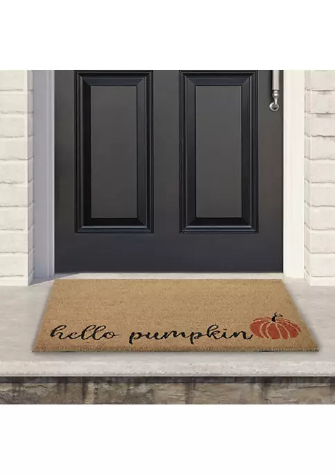 Cheapest 🔔 Northlight Natural Coir "Hello Pumpkin" Fall Harvest Doormat 18" x 30" 🛒 4 Cheapest 🔔 Northlight Natural Coir "Hello Pumpkin" Fall Harvest Doormat 18" x 30" 🛒 - Image 2