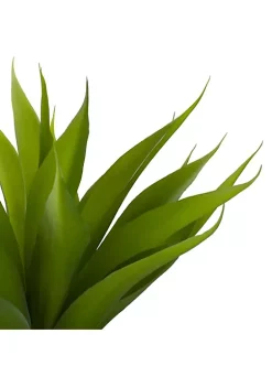 Best Sale ❤️ Northlight 22" Potted Green Artificial Agave Plant ✨ -Outlet Northlight Store Belk 1447