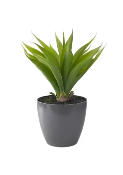 Best Sale ❤️ Northlight 22" Potted Green Artificial Agave Plant ✨ -Outlet Northlight Store Belk 1448