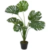 Flash Sale 🔥 Northlight 35" Potted Green Wide Leaf Monstera Artificial Floor Plant 🎁