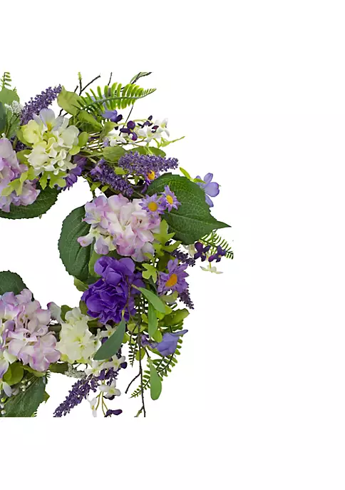 Best deal ๐ Northlight Hydrangea and Foliage Spring Floral Twig Wreath Purple 26" ๐ 5 Best deal ๐ Northlight Hydrangea and Foliage Spring Floral Twig Wreath Purple 26" ๐ - Image 3