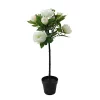 Wholesale ✨ Northlight 31" White and Green Blooming Peony Flower Artificial Plant ✔️ -Outlet Northlight Store Belk 1513