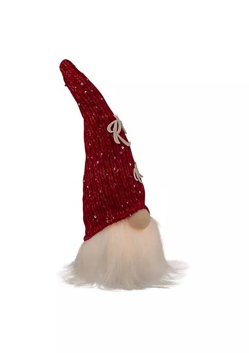 Best Pirce 🥰 Northlight 11.5" Lighted Red Knit 'Kiss Me' Hat Valentine's Day Gnome 😀 6 Best Pirce 🥰 Northlight 11.5" Lighted Red Knit 'Kiss Me' Hat Valentine's Day Gnome 😀 - Image 4