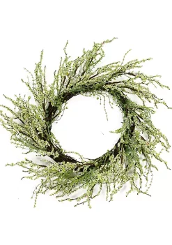 Cheap 👏 Northlight Berry Twig Artificial Wreath Green and Brown 12-Inch ✔️ -Outlet Northlight Store Belk 1557