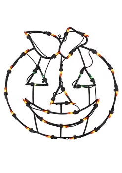 Cheap 🥰 Northlight 14" Lighted Jack-O-Lantern 🎃 Halloween Double Sided Window Silhouette Decoration 🌟