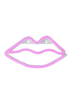 Budget โ๏ธ Northlight 10.5" Pink Lips LED Neon Style Valentine's Day Wall Sign ๐