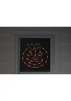 Cheap 🥰 Northlight 14" Lighted Jack-O-Lantern 🎃 Halloween Double Sided Window Silhouette Decoration 🌟 -Outlet Northlight Store Belk 159