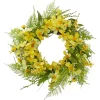 Top 10 🌟 Northlight Daisy and Berry Floral Spring Wreath Yellow and Green 23" ✨