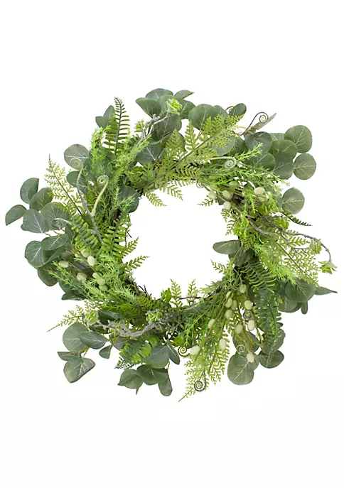 Buy ๐ฅฐ Northlight Eucalyptus and Foliage Springtime Floral Wreath Green 21" โ๏ธ 7 Buy ๐ฅฐ Northlight Eucalyptus and Foliage Springtime Floral Wreath Green 21" โ๏ธ - Image 5