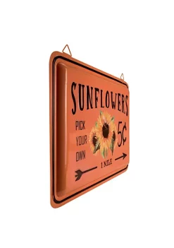 Best reviews of 🤩 Northlight 15" Fall Harvest Orange "Sunflowers" Wall Sign 😀 -Outlet Northlight Store Belk 166