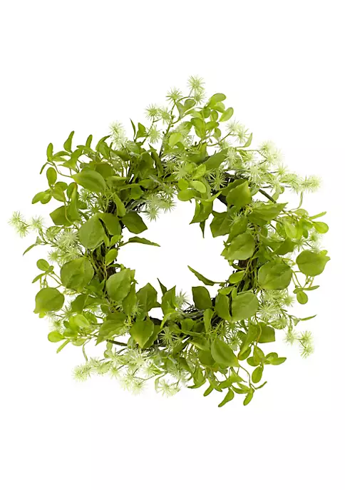 Budget ๐ฏ Northlight Jujube Floral and Foliage Springtime Wreath Green 18" โจ 3 Budget ๐ฏ Northlight Jujube Floral and Foliage Springtime Wreath Green 18" โจ