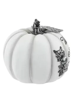 Buy โ๏ธ Northlight 8" White and Black "Warm Harvest Blessing" Pumpkin Fall Harvest Decoration ๐ฏ 10 Buy โ๏ธ Northlight 8" White and Black "Warm Harvest Blessing" Pumpkin Fall Harvest Decoration ๐ฏ -Outlet Northlight Store Belk 1762