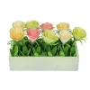 Budget 🔔 Northlight 9.5" Yellow and White Potted Springtime Artificial Flowers 🔔