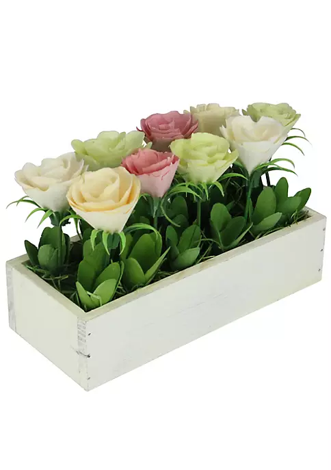 Budget ๐ Northlight 9.5" Yellow and White Potted Springtime Artificial Flowers ๐ 4 Budget ๐ Northlight 9.5" Yellow and White Potted Springtime Artificial Flowers ๐ - Image 2