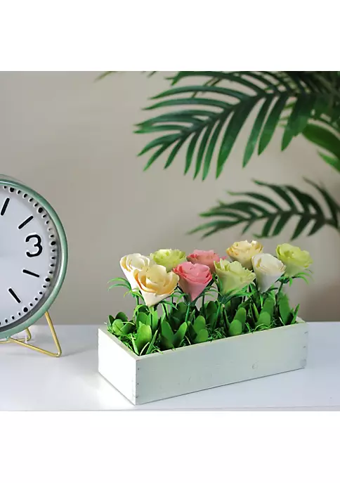 Budget ๐ Northlight 9.5" Yellow and White Potted Springtime Artificial Flowers ๐ 5 Budget ๐ Northlight 9.5" Yellow and White Potted Springtime Artificial Flowers ๐ - Image 3