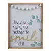 Best deal ✔️ Northlight Beaded "There is Always a Reason to Smile" Wall Plaque Art Decor 15.75" 🌟
