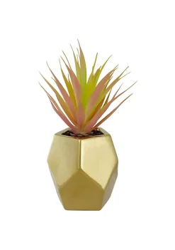 Top 10 ⌛ Northlight 8" Green Artificial Sword Grass in a Gold Geometric Pot 🥰 -Outlet Northlight Store Belk 1842