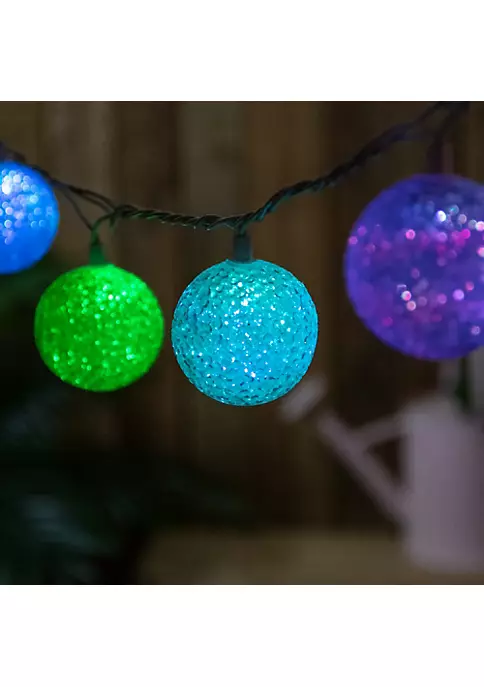 Coupon ๐ Northlight 10-Count LED Color Changing Sparkle Globe Patio Lights - 7.5 ft White Wire ๐ 5 Coupon ๐ Northlight 10-Count LED Color Changing Sparkle Globe Patio Lights - 7.5 ft White Wire ๐ - Image 3